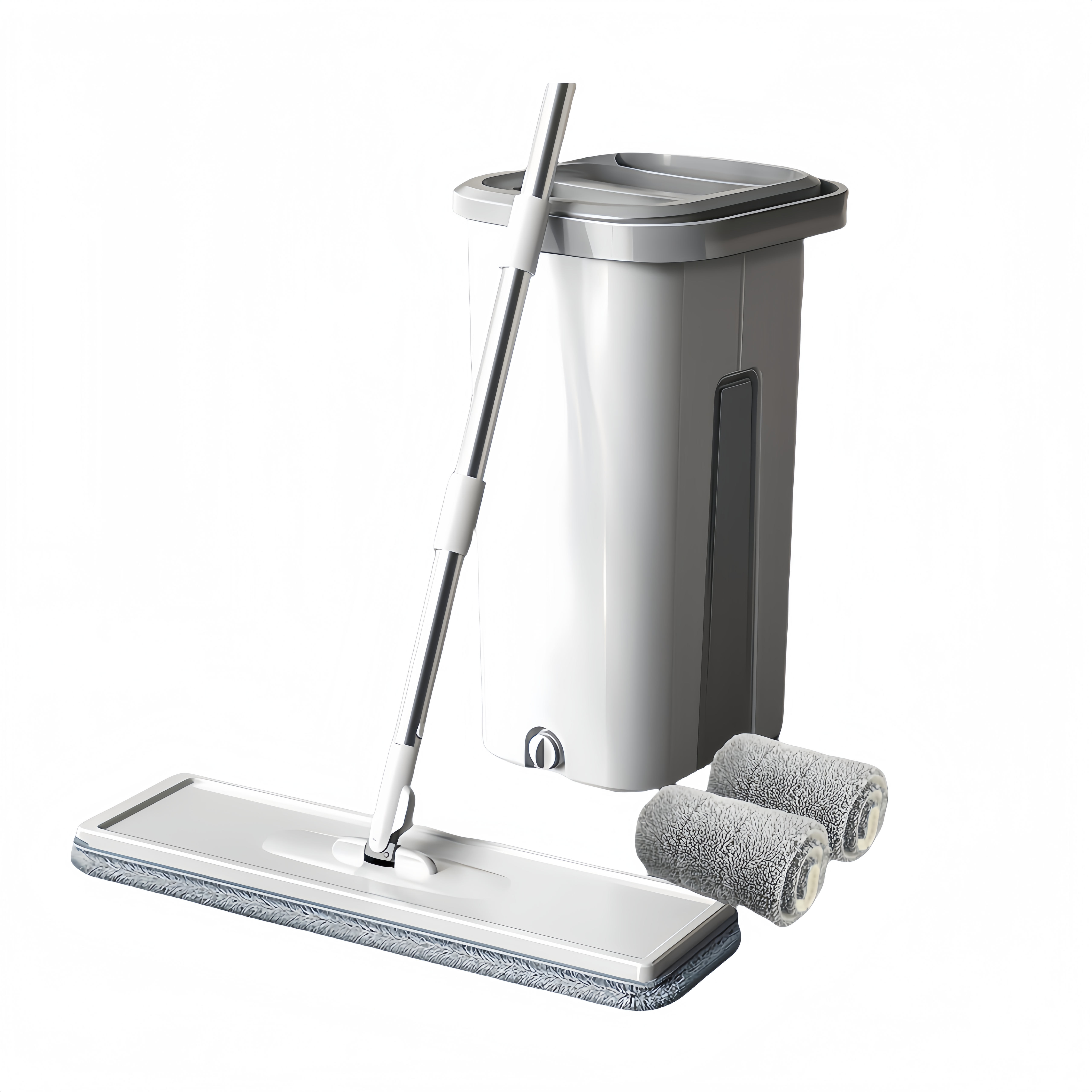 살림포엣 노터치 청소밀대  물걸레밀대 밀대걸레 + 전용패드 2개 9,900원