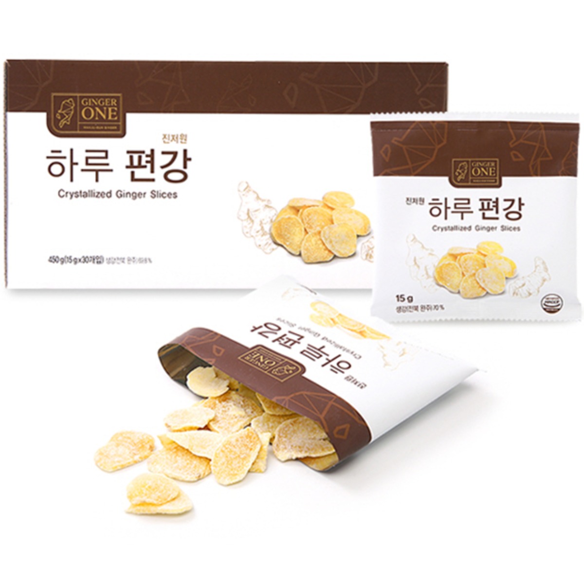 진저원 하루편강 생강간식, 15g, 30개 33,000원