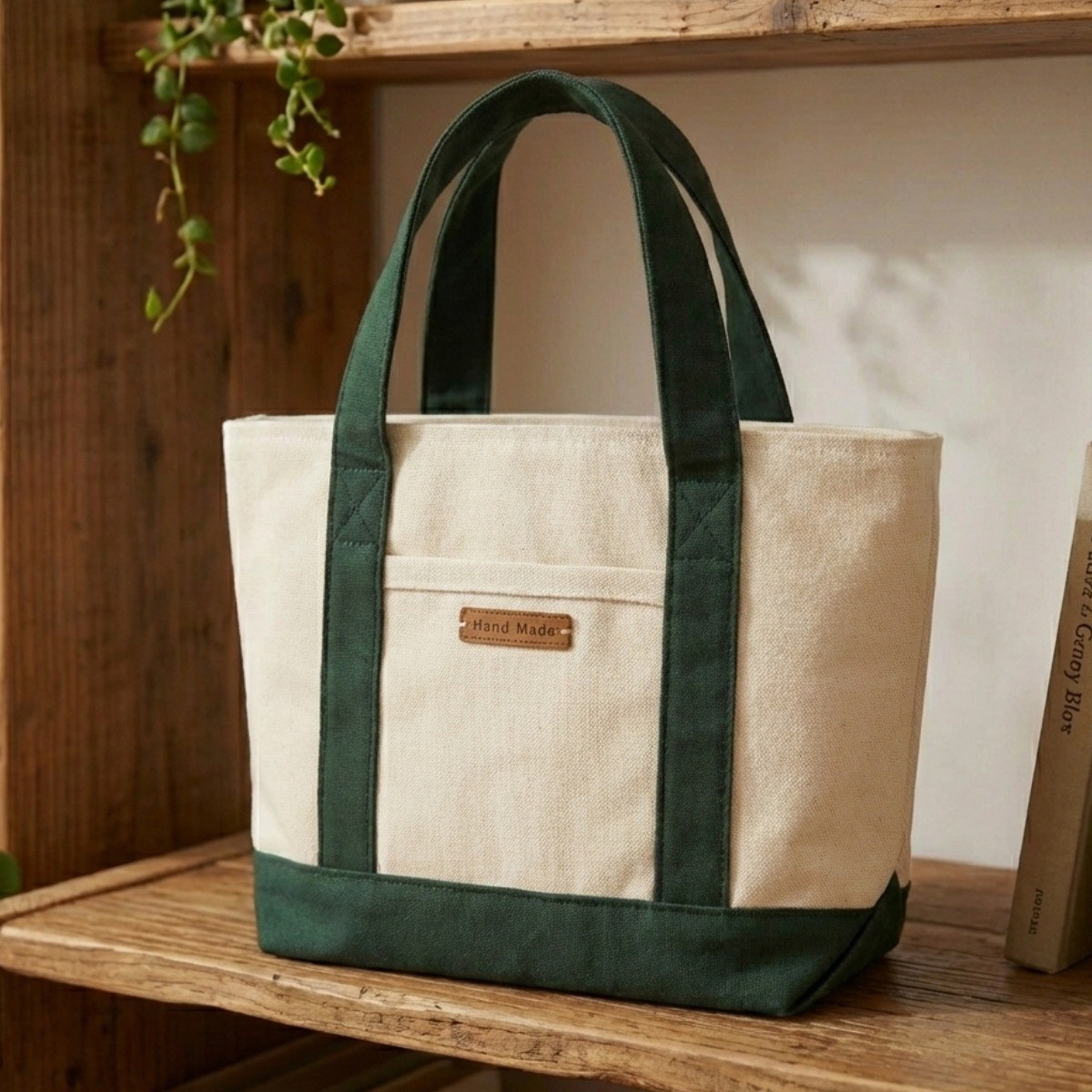 어떤메이드 여성 데일리 도트백 미니가방 캔버스에코백 스몰 25,900원