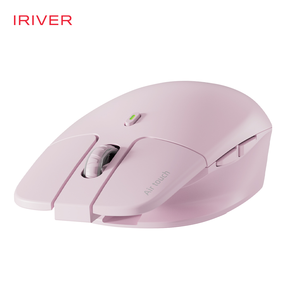 아이리버 항균 충전식 멀티페어링 초경량 블루투스 저소음 무선 마우스 Air Light Fit 핑크, 핑크 36,880원