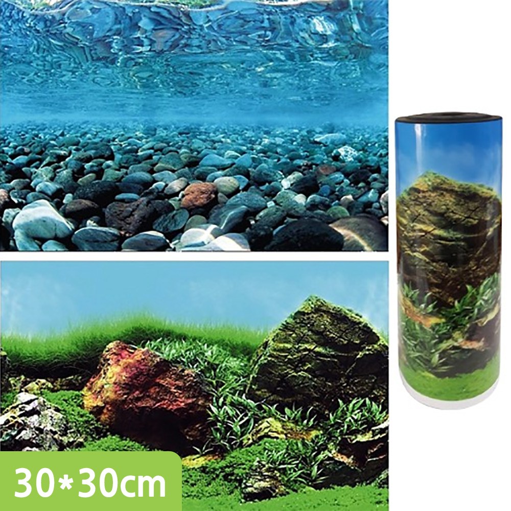 백스크린 양면 30X30cm 수족관배경 어항배경 C525530 1,800원