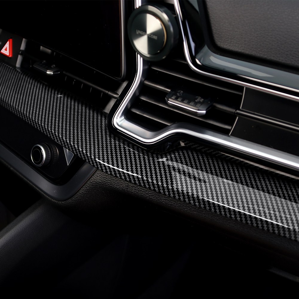 더블랙 호환 스포티지 NQ5 실내 튜닝 용품 대쉬보드 프레임 카본 레드 몰딩 38,000원