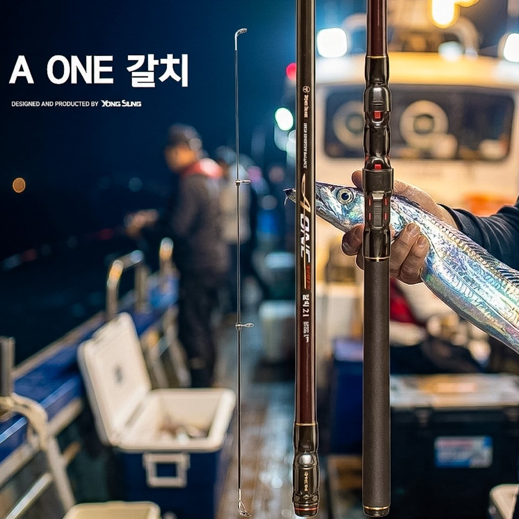용성 에이원갈치 풀치 호래기 볼락 화살촉오징어 낚시대 44,000원