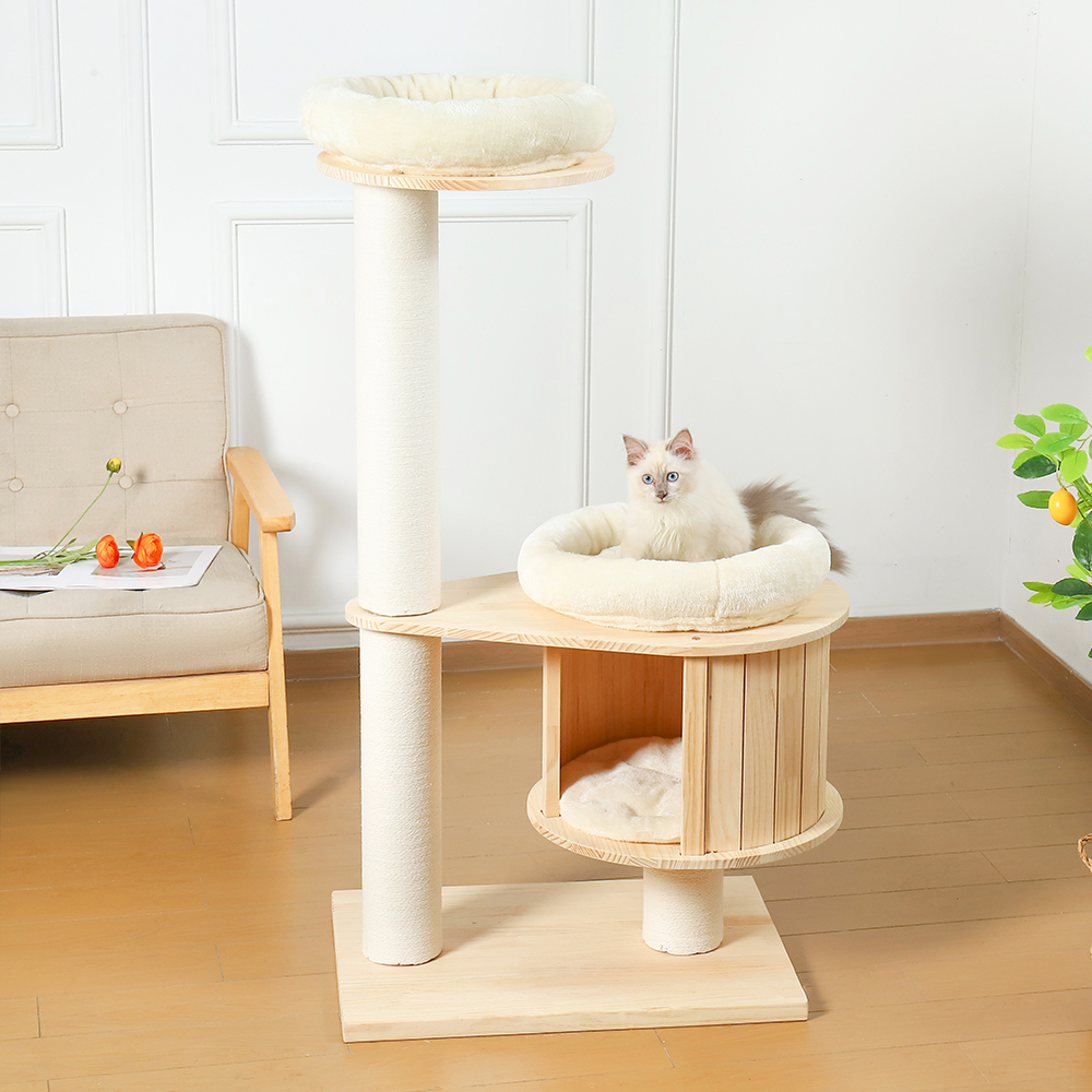 칠시 고양이 원목 소형 캣타워 150,100원