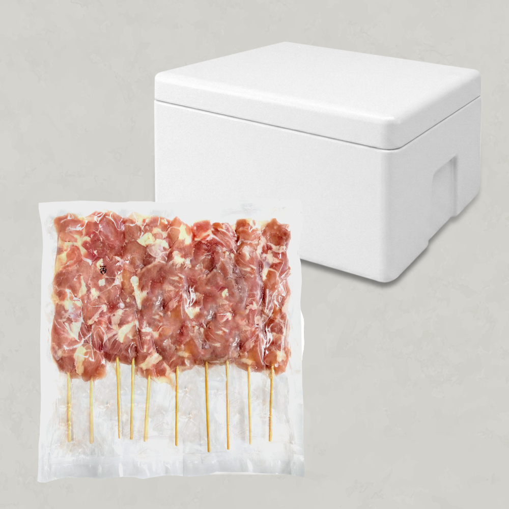 꼬치마트 업소용 순살닭꼬치 30cm*140g 50개입 1박스 공장 직영, 140g, 50개 80,000원