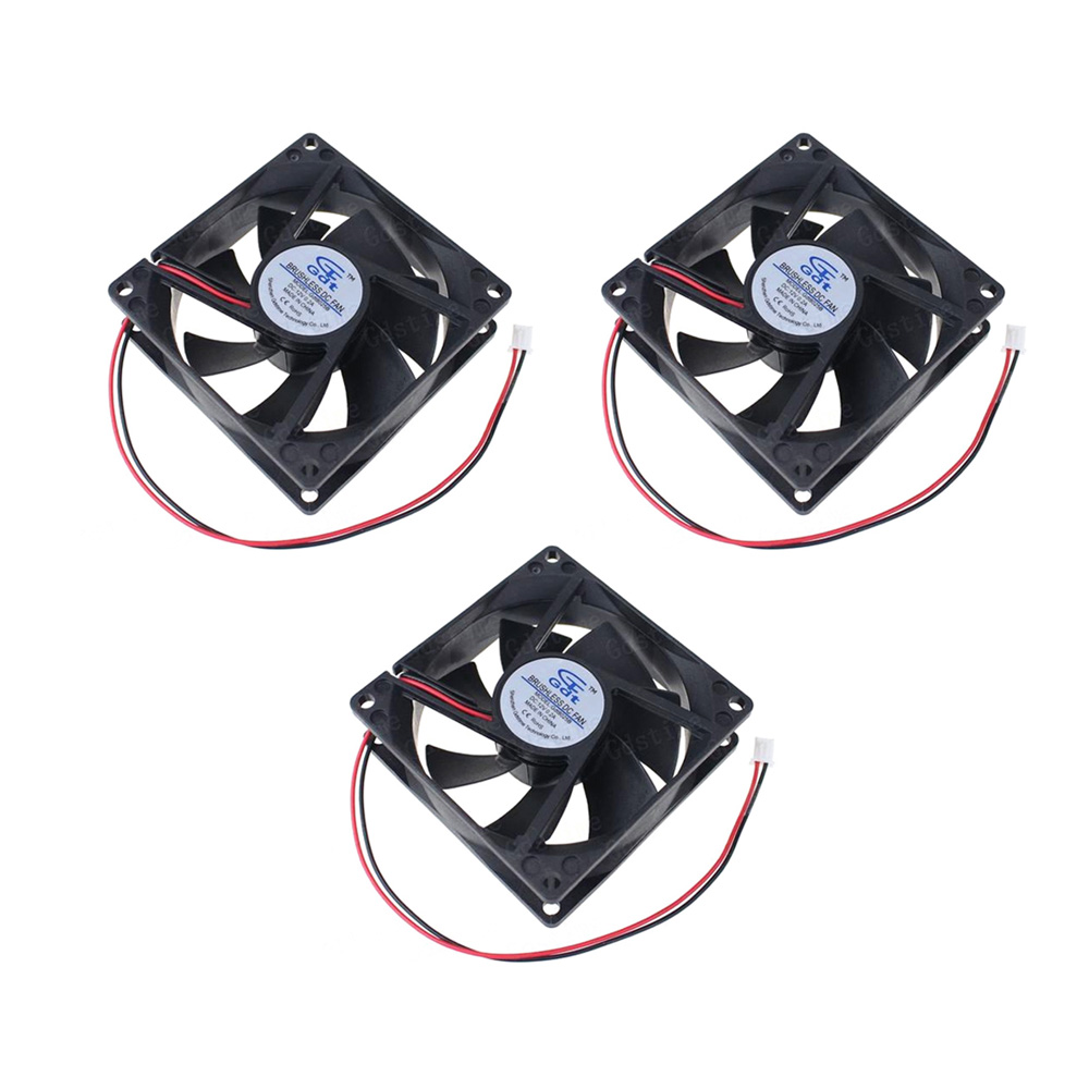 JK 쿨러80mm 컴퓨터 쿨링팬 공냉식냉각 2핀 FAN, 3개 9,900원