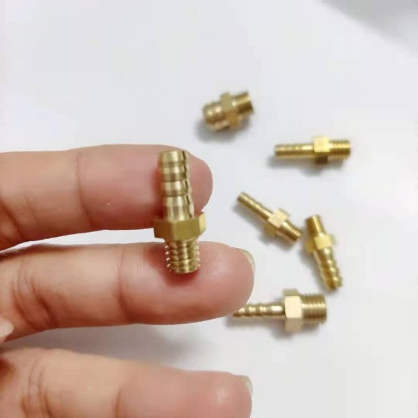 5PCS 2.5mm 3mm 4mm 6mm 8mm 10mm OD 호스 바브 M3 M4 M5 M6 M8 미터법 수나사 황동 파이프 피팅 커플러 커 13,620원