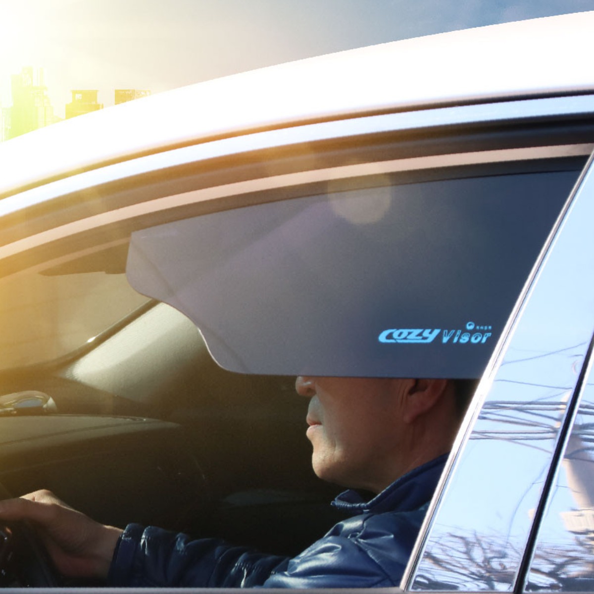 코지바이저 올뉴마티즈 호환상품 햇빛가리개 자석식 자외선차단 1초 장착 운전석 차량용, 1개, B타입 18,900원