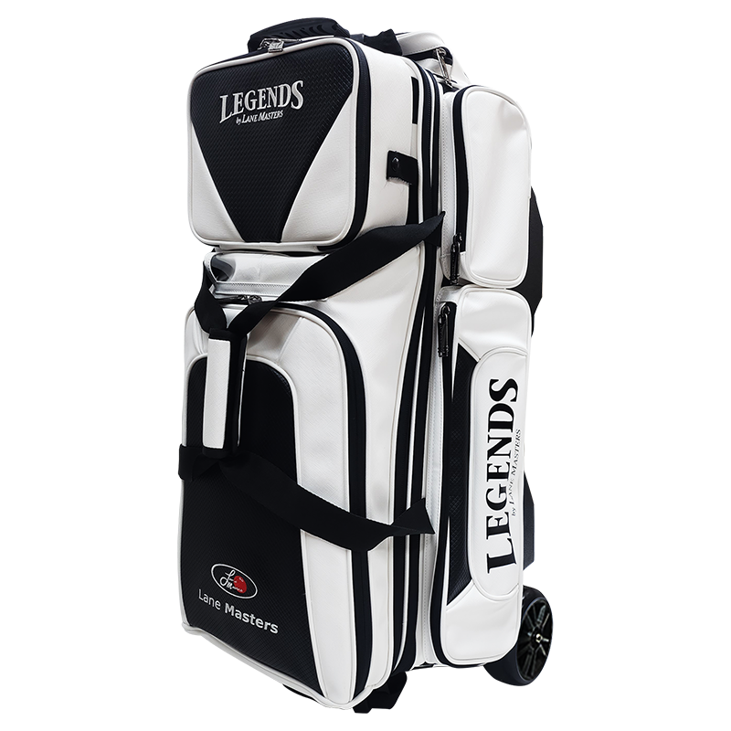 레인마스터 - 23~24 프리미엄 사피아노 3볼 롤러백 볼링가방[화이트/블랙] / 3볼 볼링가방 / 3볼 토트백 235,000원