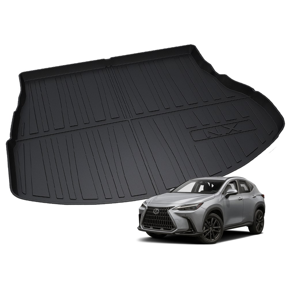 렉서스 NX350h NX450h 2세대 하이브리드 트렁크 매트 카본 논슬립 (호환), 블랙, NX350h/450h 49,000원