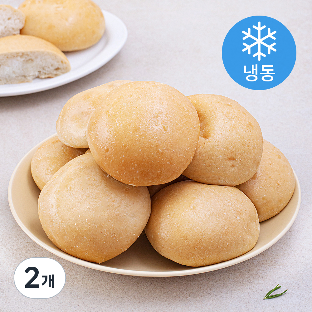 [로켓프레시] 외계인방앗간 우리쌀 저당 모닝빵 (냉동) 16,490원