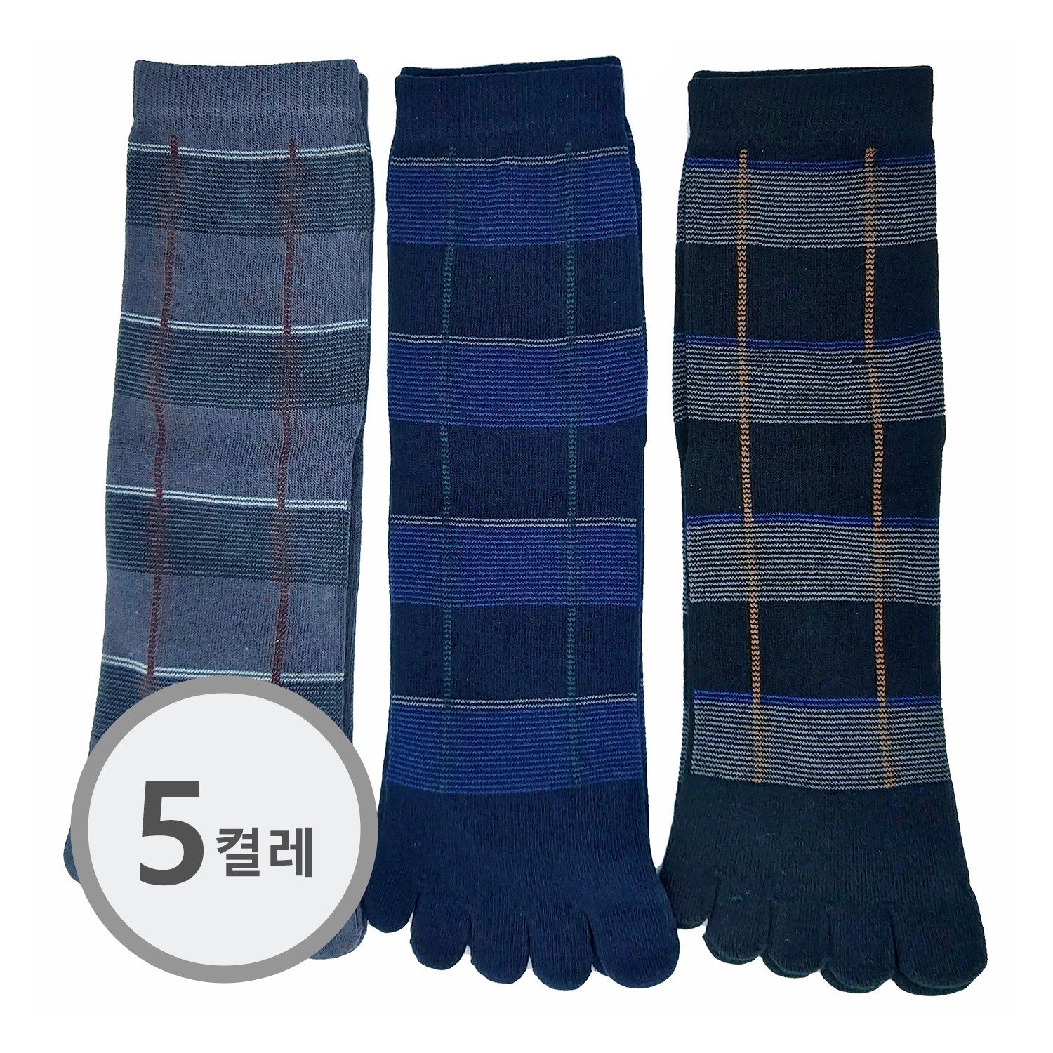 싸자나 남성 신사 정장 중목 발가락양말 5켤레 12,800원