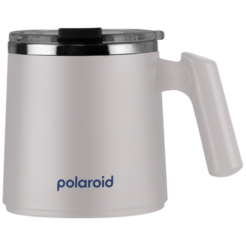 폴라로이드 그라피 스텐컵 텀블러, 1개, 400ml, 화이트 17,600원