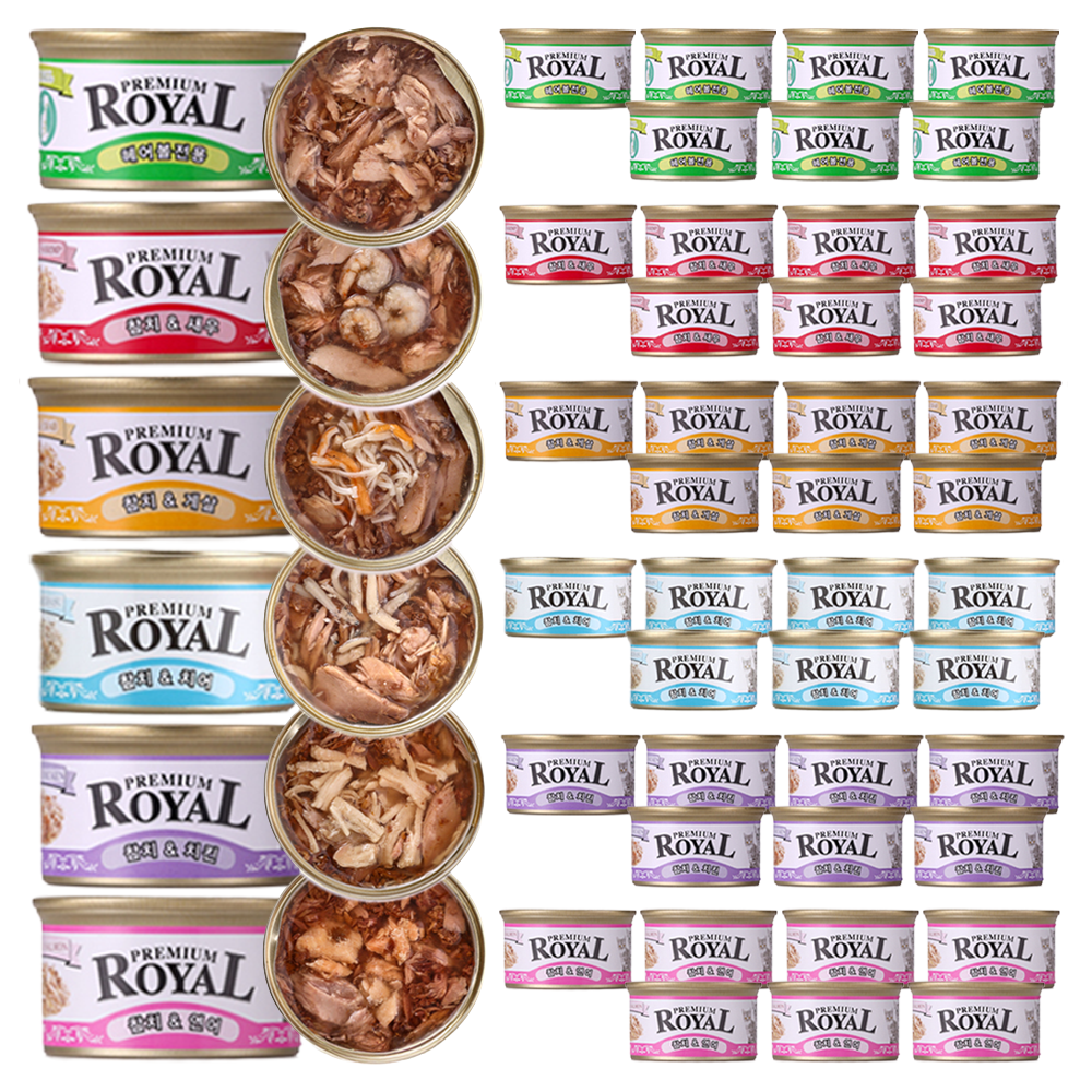 펫스토리로얄 펫스토리 프리미엄 고양이 습식 캔, 85g, 48개 47,800원