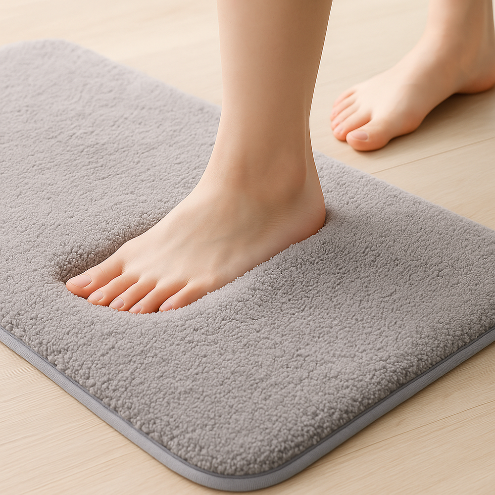 힐링스팟 도톰 욕실 주방 극세사 발매트, 그레이 8,500원