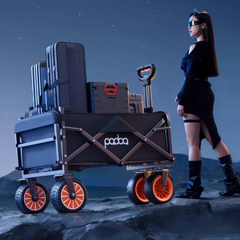 디즈센즈 고성능 전동웨건 캠핑웨건 웨건카트 접이식 후면개방 테이블 블랙 베이지 239,000원