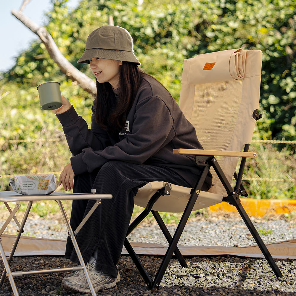 쿠디 캠핑 의자 릴렉스체어 알루미늄 접이식 의자 각도조절 62,000원