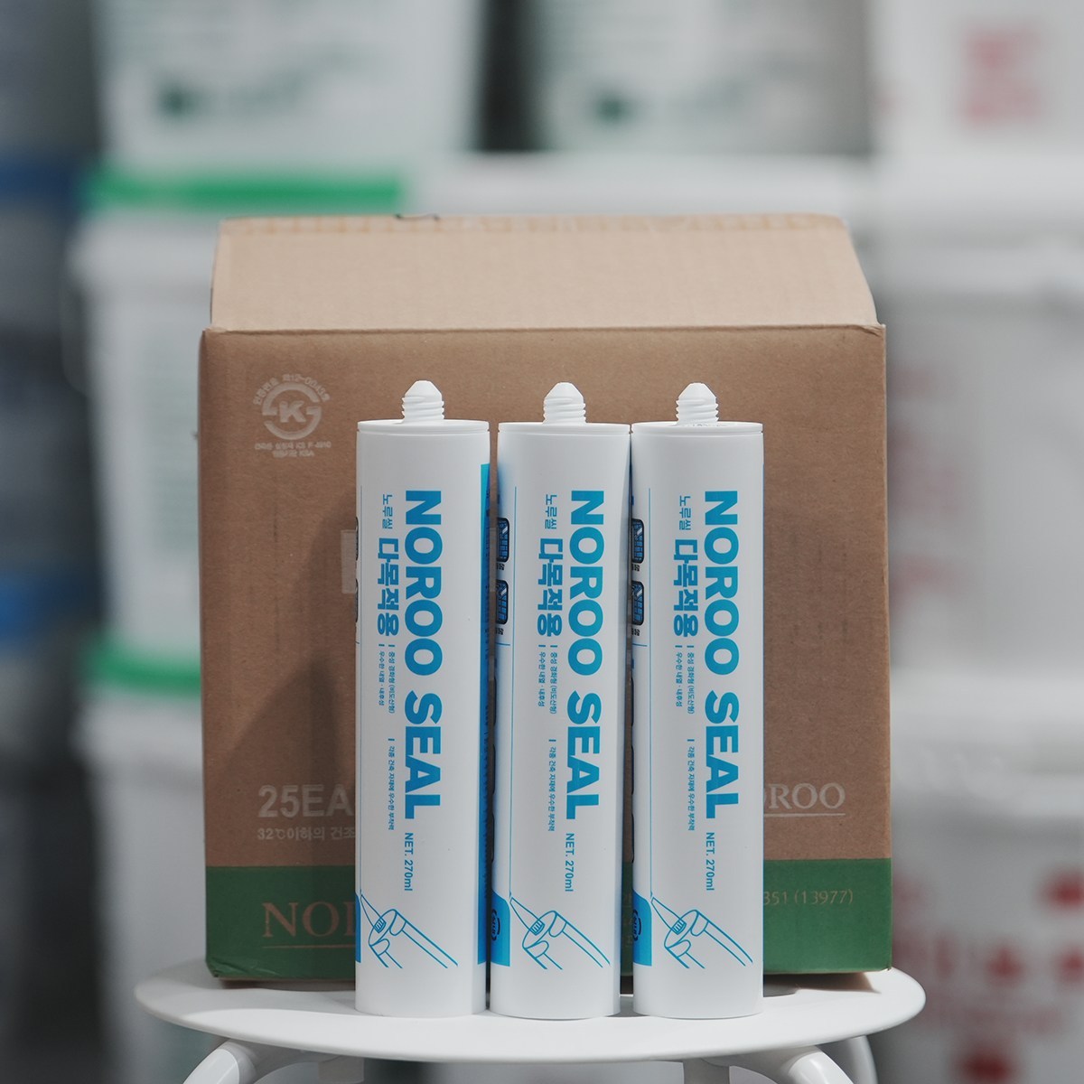 노루씰 다목적용 무초산 실리콘 270ML 글레이징 창틀 샷시 창문 41,000원