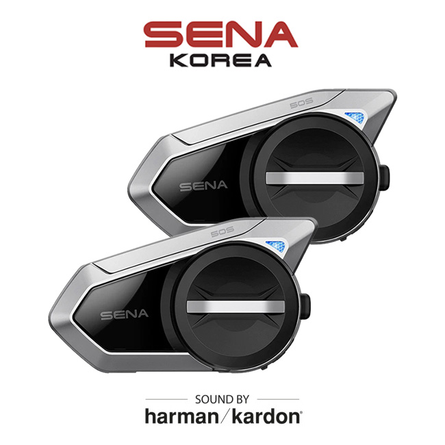 [공식 대리점] 세나 50S 하만카돈 메시인터콤 블루투스 듀얼팩 50S-10D 639,000원