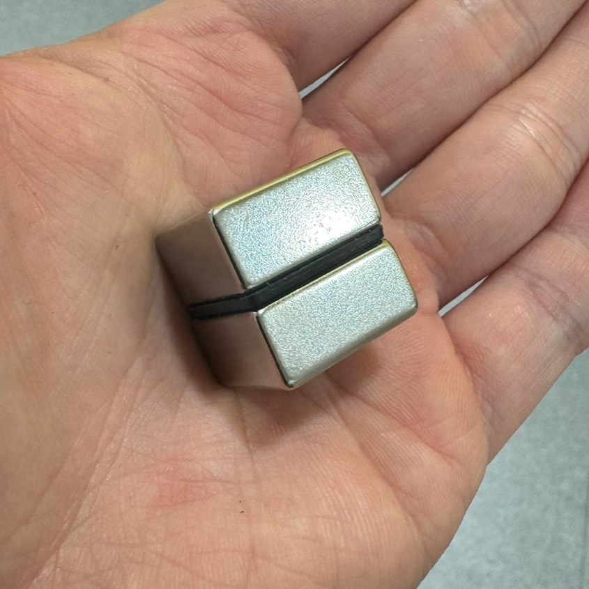 20*20*10 네오디움 사각자석 NS 지름 20mm x 20mm x 10mm [유리], 2개 16,900원