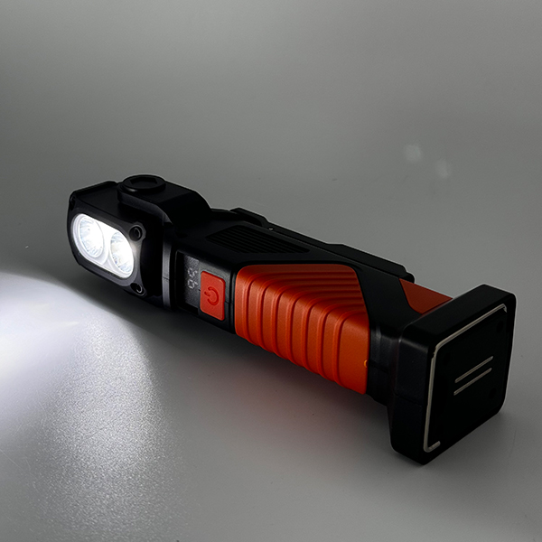 LED작업등 자석형 충전 랜턴 작업등 손전등 캠핑 90도 회전식, 1개 23,000원