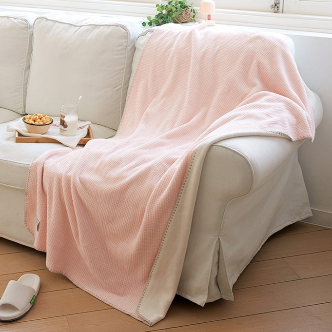 더자리 마이블랭킷 코제 와플앤소프트 극세사 담요 9,900원