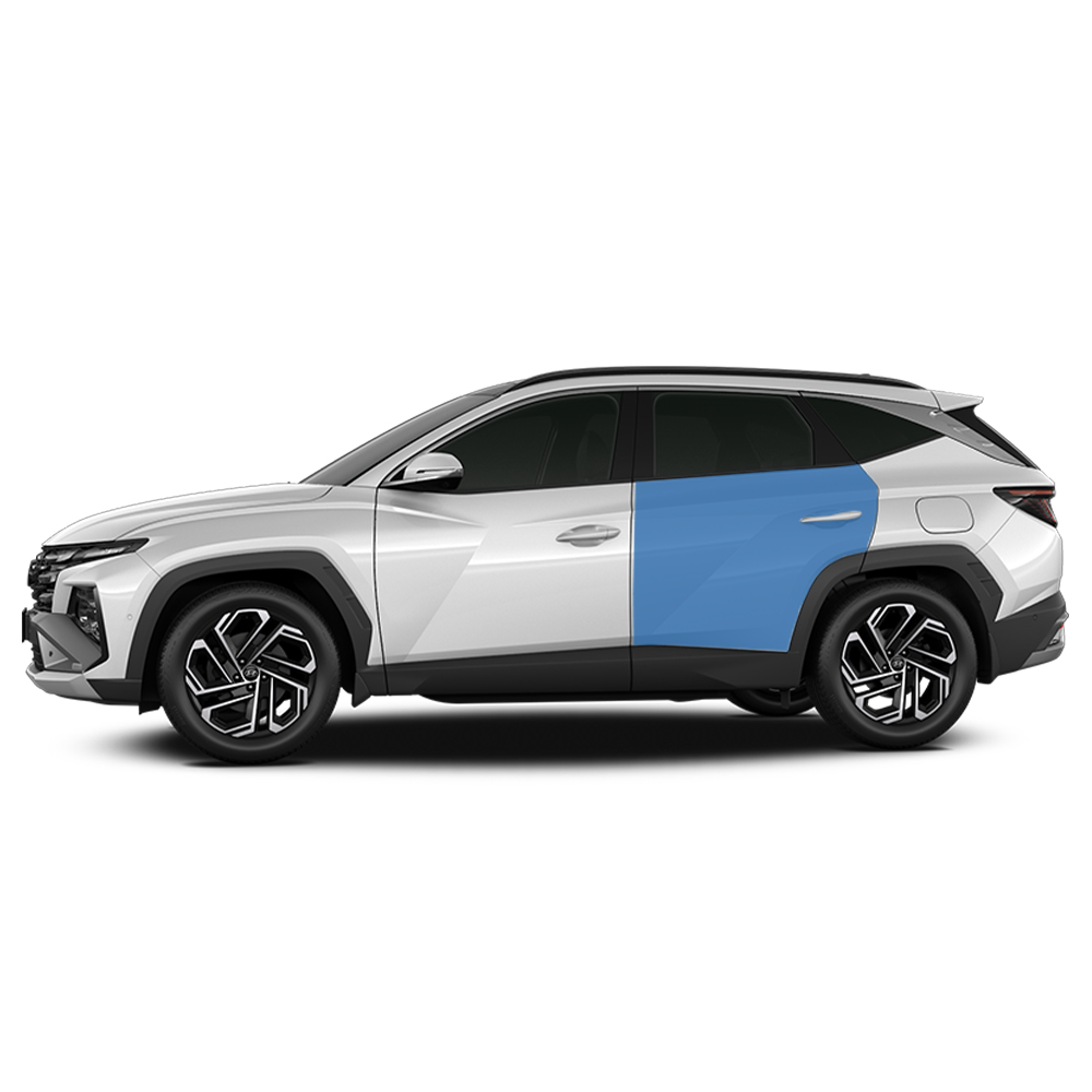 스킨엑스 투싼 NX4 페이스리프트 도어풀커버 운전석 2열 PPF 차량보호필름 90,000원