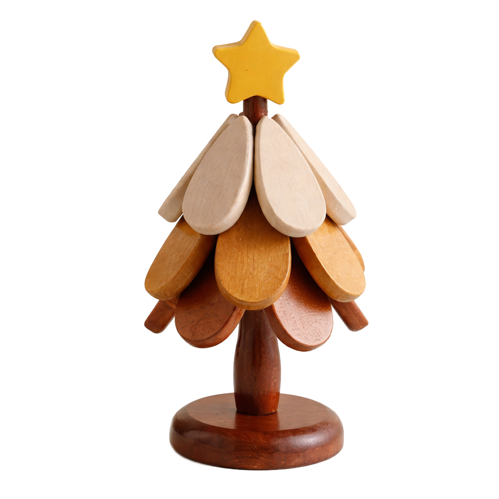 트리오즈 우드 냄비받침 트리 나무 원목 냄비 받침대 3P 집들이 선물, 1개, 별 7,800원