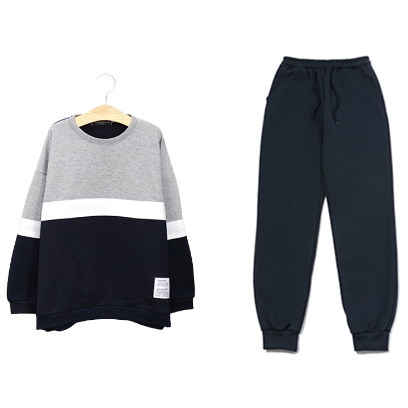 [국내생산] 유니우 주니어 밸런스 조거 팬츠 봄 가을 상하복 세트 42,900원