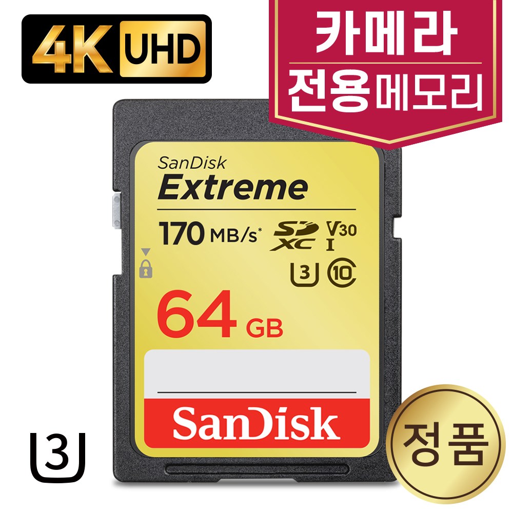 파나소닉 루믹스 DMC-FZ1000 4K 메모리카드 64GB 58,500원