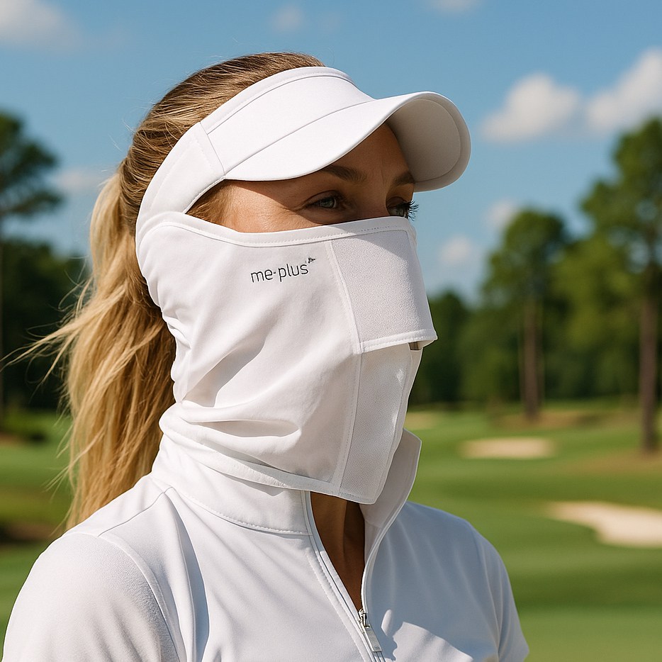 귀덮는 자외선 차단 골프 마스크 얼굴햇빛가리개, 1개, 화이트 15,790원