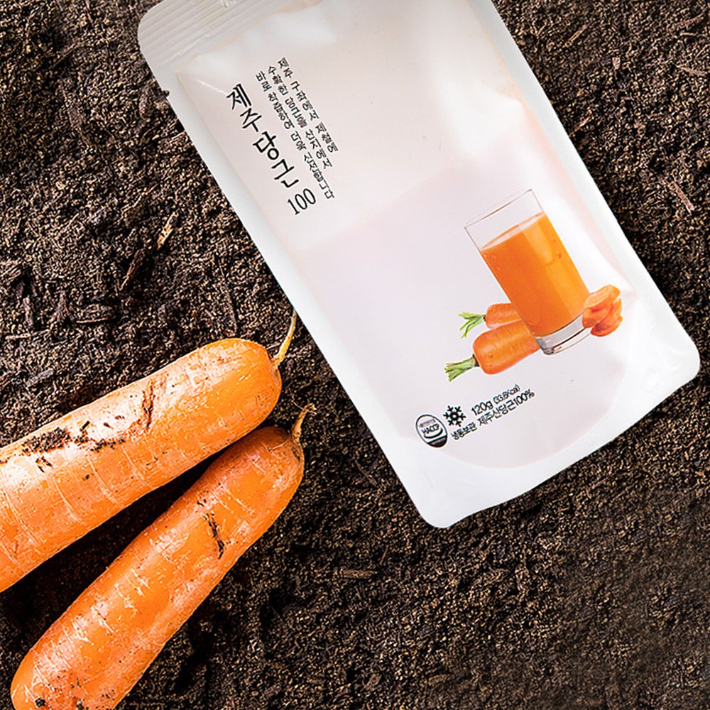 (주)아임제주 100% 제주산 당근 착즙 주스 41,000원