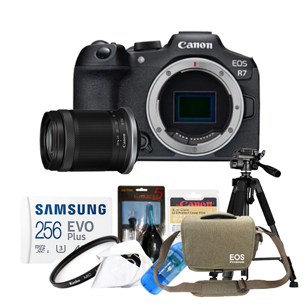 캐논 EOS R7+18-150mm F3.5-6.3 IS STM+메모리포함 8종 악세사리 패키지/컬스 2,300,000원
