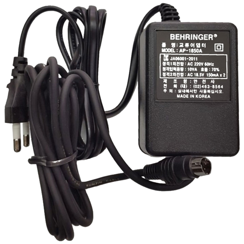 베링거 믹서 아답터 XENYX 소형 믹서 호환용 전원 어댑터 25,000원