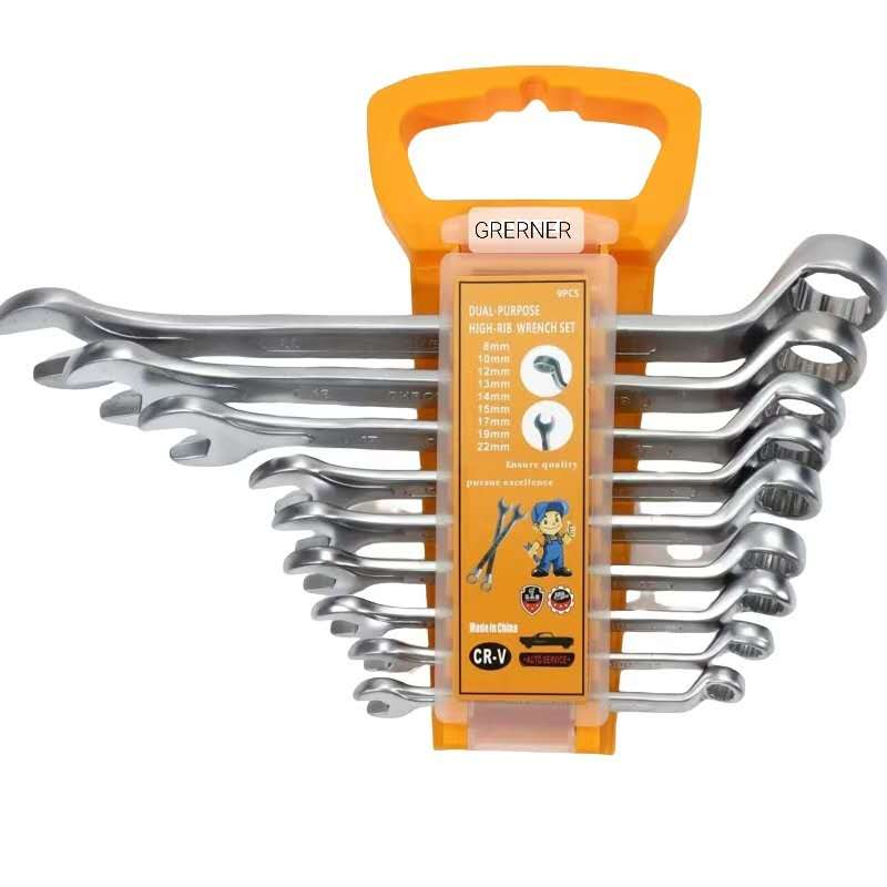 그레이나 양용 옵셋 렌치 9종 세트 8-22mm 차량정비용 고강도 공구, 1세트 29,120원