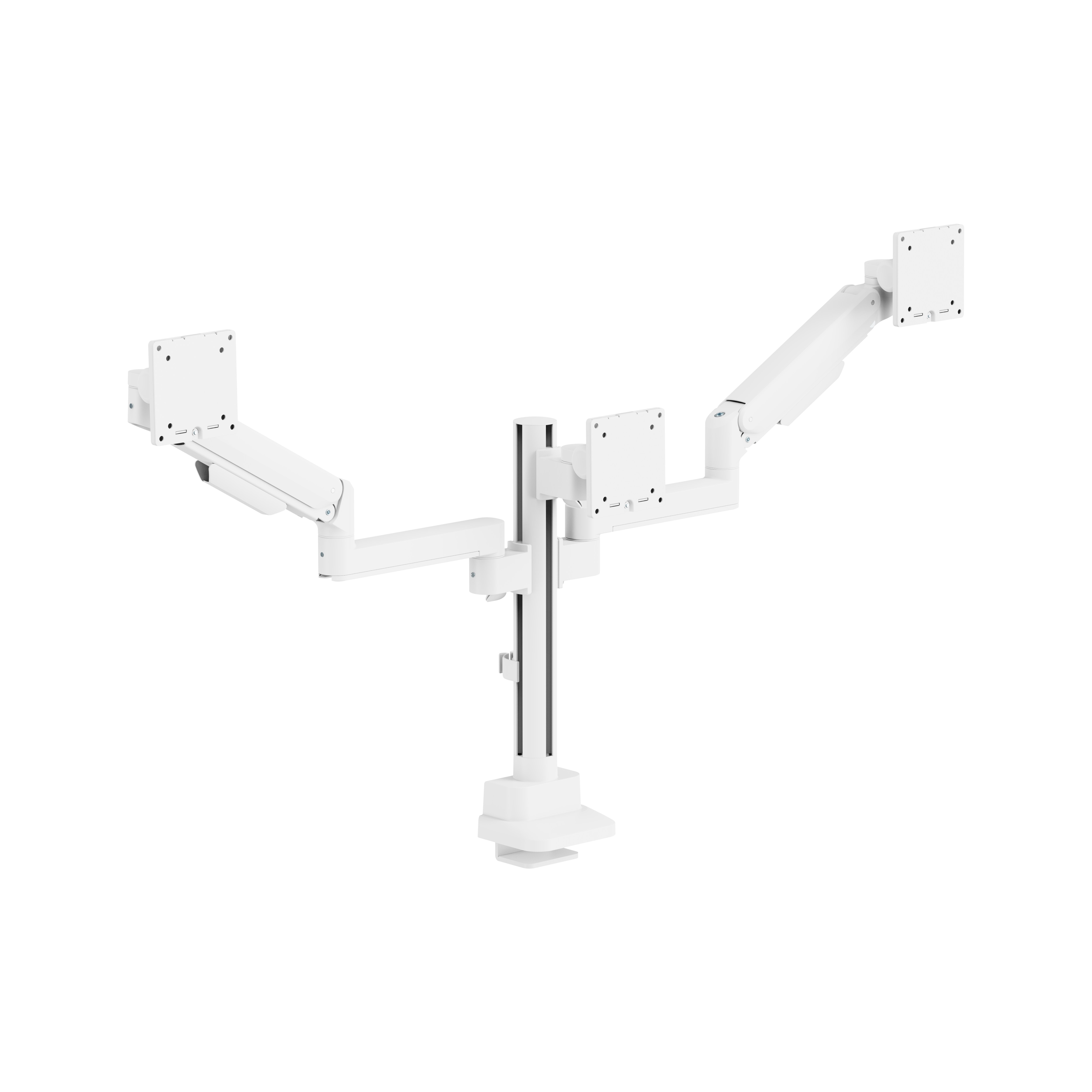 (N-SAN) 트리플 모니터암, 엔산마운트 FM25356 일반 헤드 (화이트) ▶ 15-24형 ◀, 화이트 309,500원