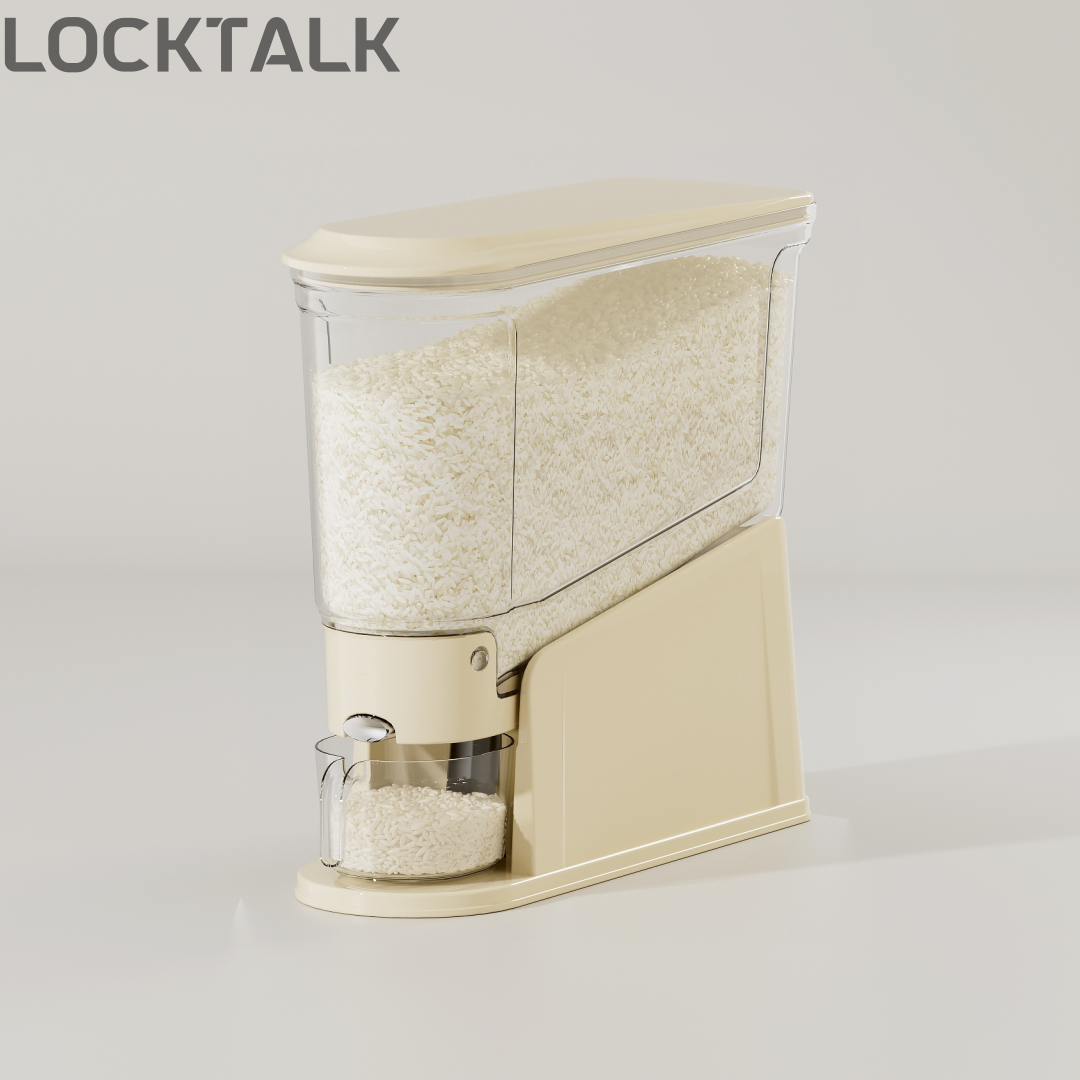 락톡마켓 투명 원터치 밀폐 틈새 쌀통 슬림쌀통 잡곡통 쌀보관함 20,370원