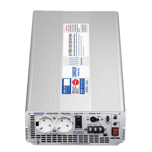 DK245KA 다르다 순수정현파 차량용 인버터 24V 5000W 피앤케이하이테크 990,000원