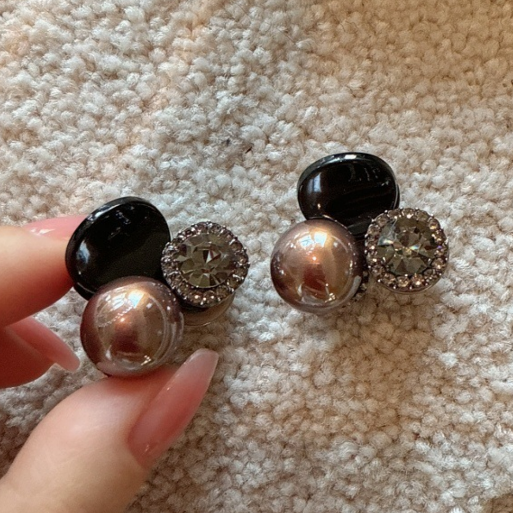 아즈블리 진주 미니 집게핀 2P세트 15,900원