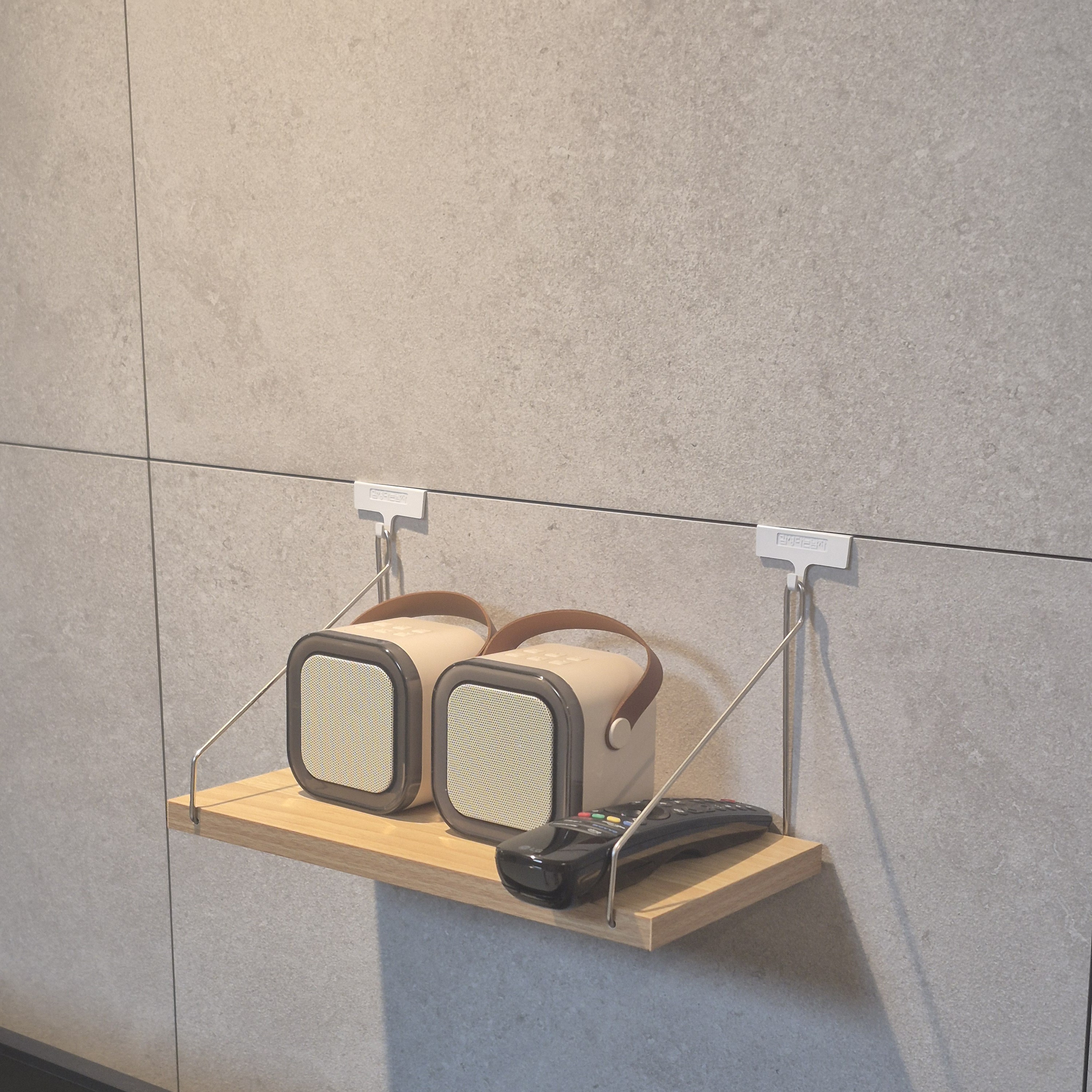 무타공 아트월선반 수납장 원목 홈인테리어 심플선반 미니선반 벽선반 아트월 아트월책장, 1단, 우드 12,900원