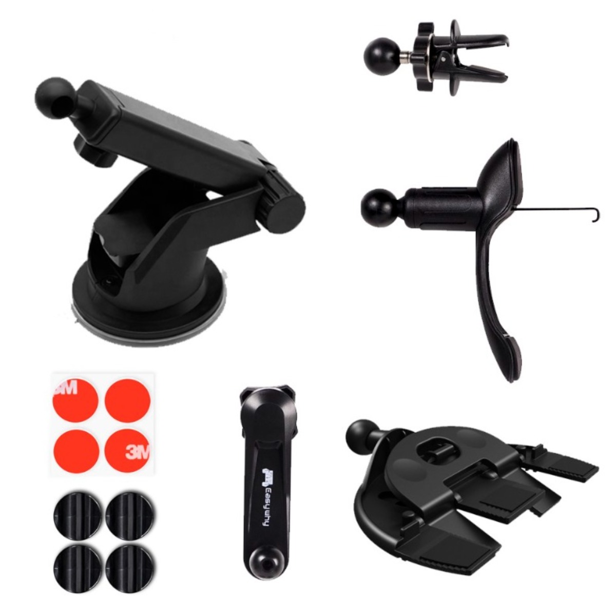 이지웨이어 송풍구 차량용 거치대, 블랙, 1개 4,650원