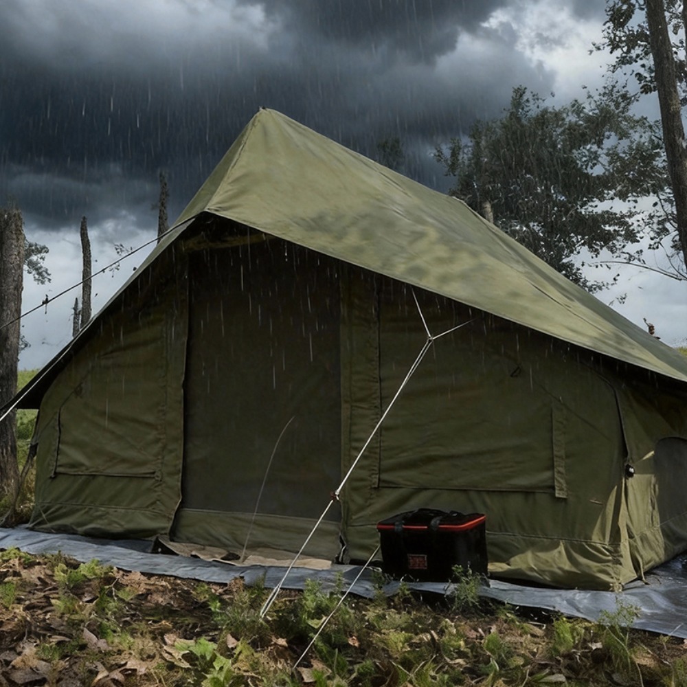 에어텐트 12 전용 레인 플라이 텐트 타프 방수커버, 블랙코팅 암막 햇빛차단 비가림 쉘터 경량형, 그린 85,280원