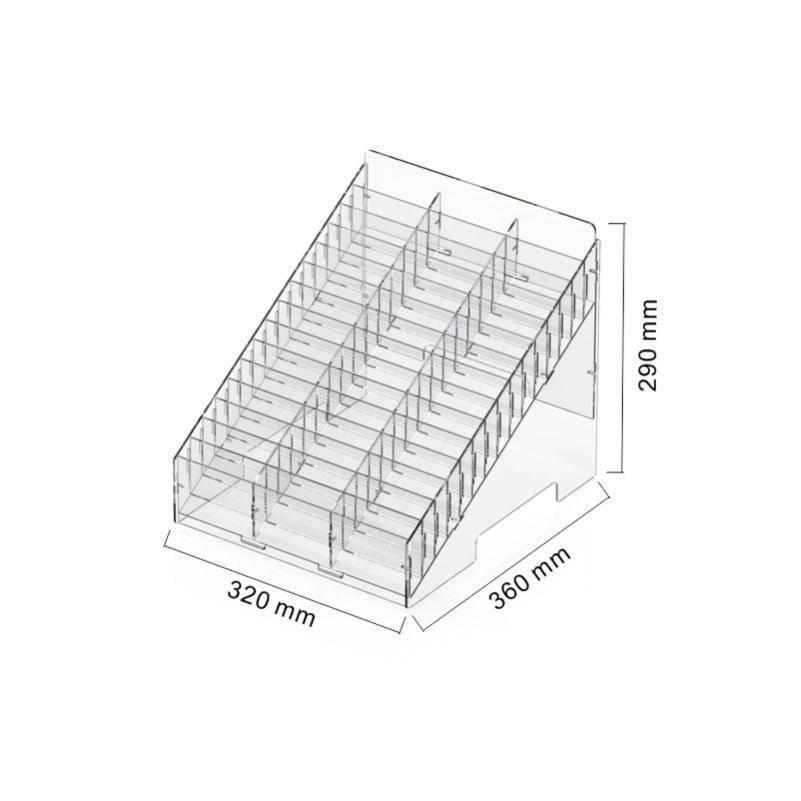 신분증 보관함 명함 쿠폰 위병소 선반 카드키 꽂이 출입증 쿠폰 거치대 43,610원
