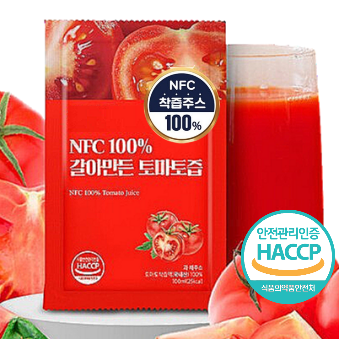 토마토 즙 100% 국내산 NFC 착즙 원액 22,000원