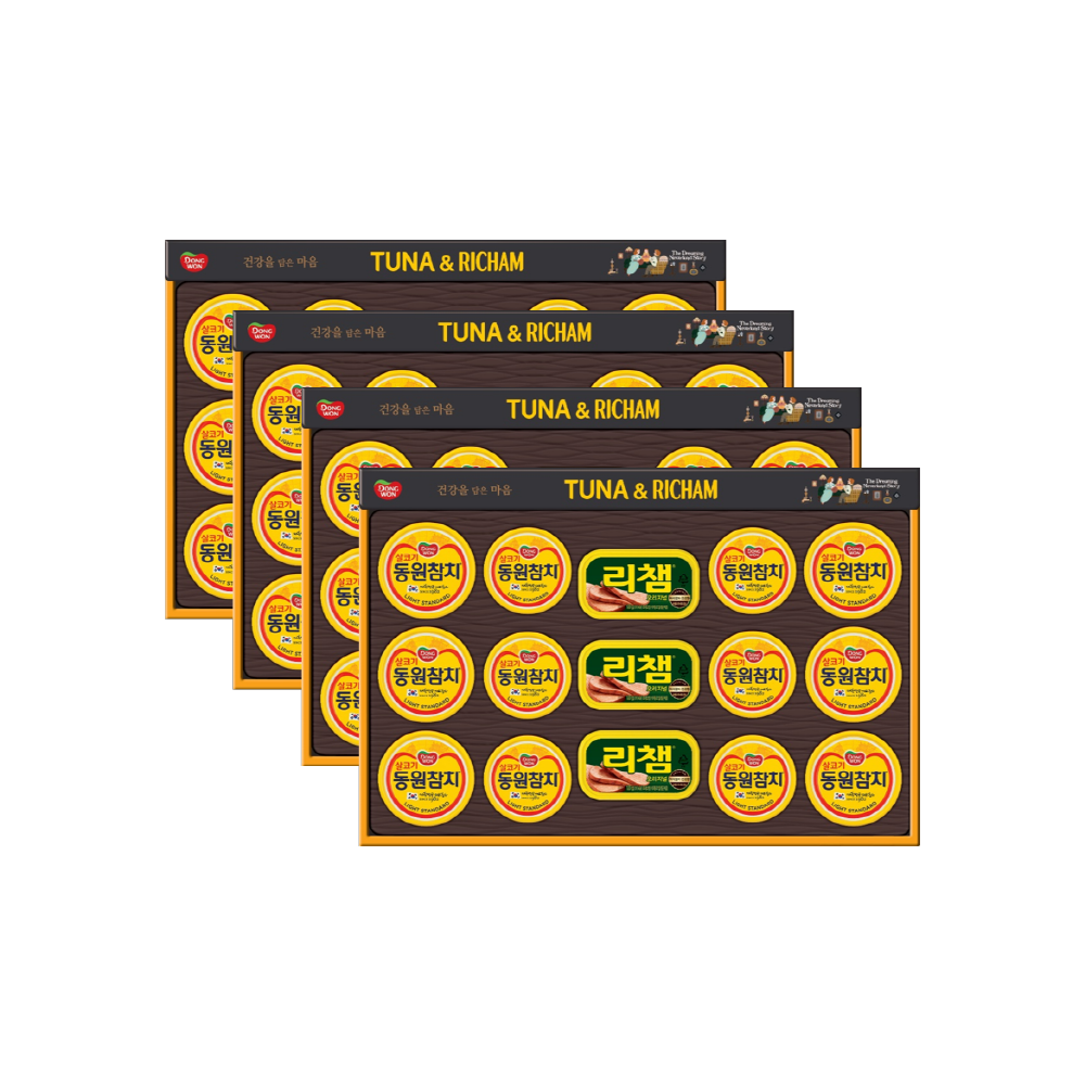 동원 튜나리챔99호 동원선물세트, 4세트 135,000원