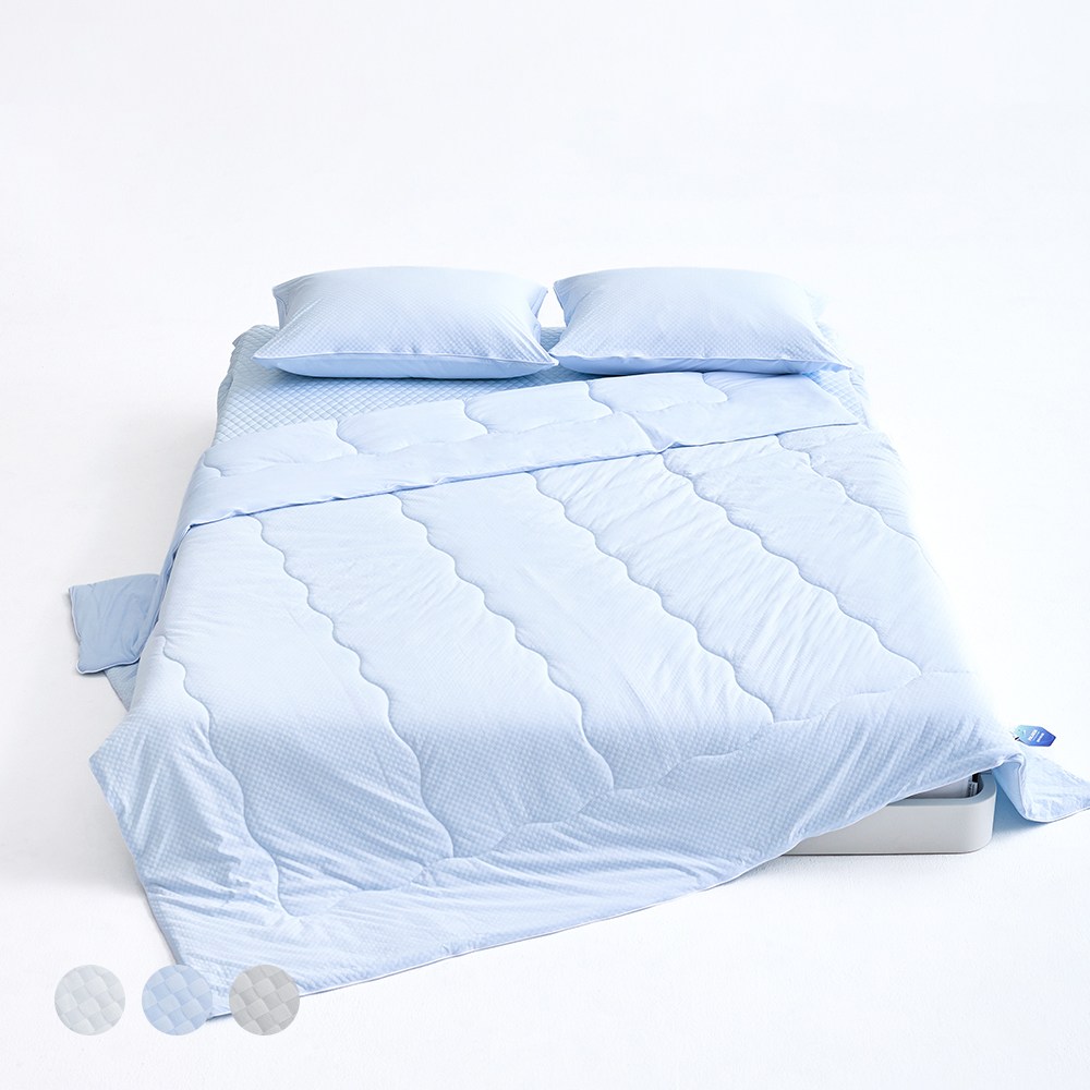 호텔썸머 폴라온 PCM 스마트냉감 여름 차렵이불세트 SS, QK공용 119,900원