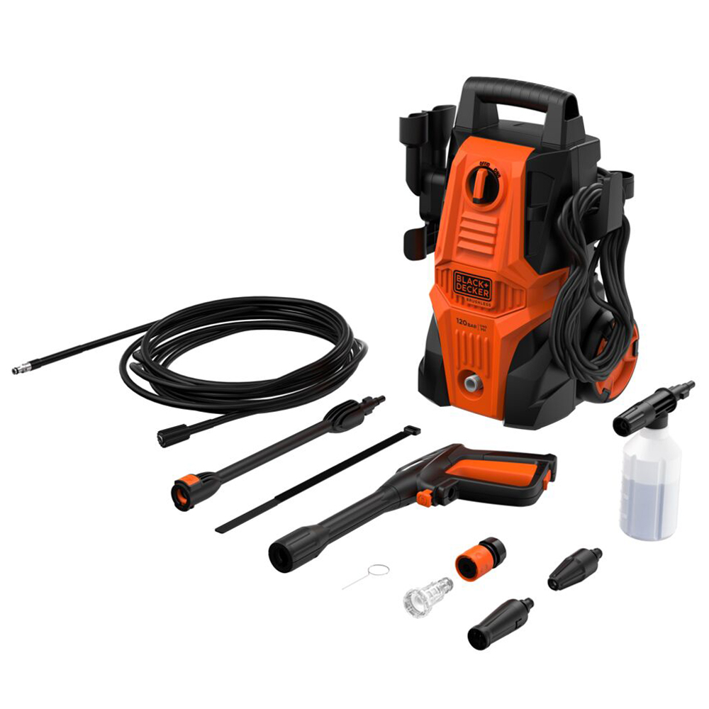 블랙앤데커 120Bar 인덕션 모터 유선 고압 세척기 BEPWB1740-KR, 1세트 175,090원