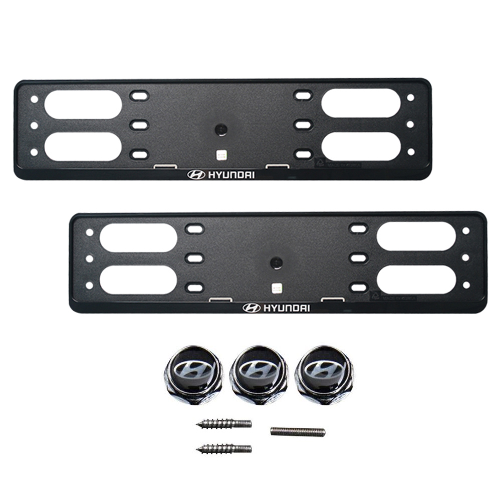 카템 현대모비스 정품 플레이트 번호판프레임 2개 + 볼트 세트 13,050원