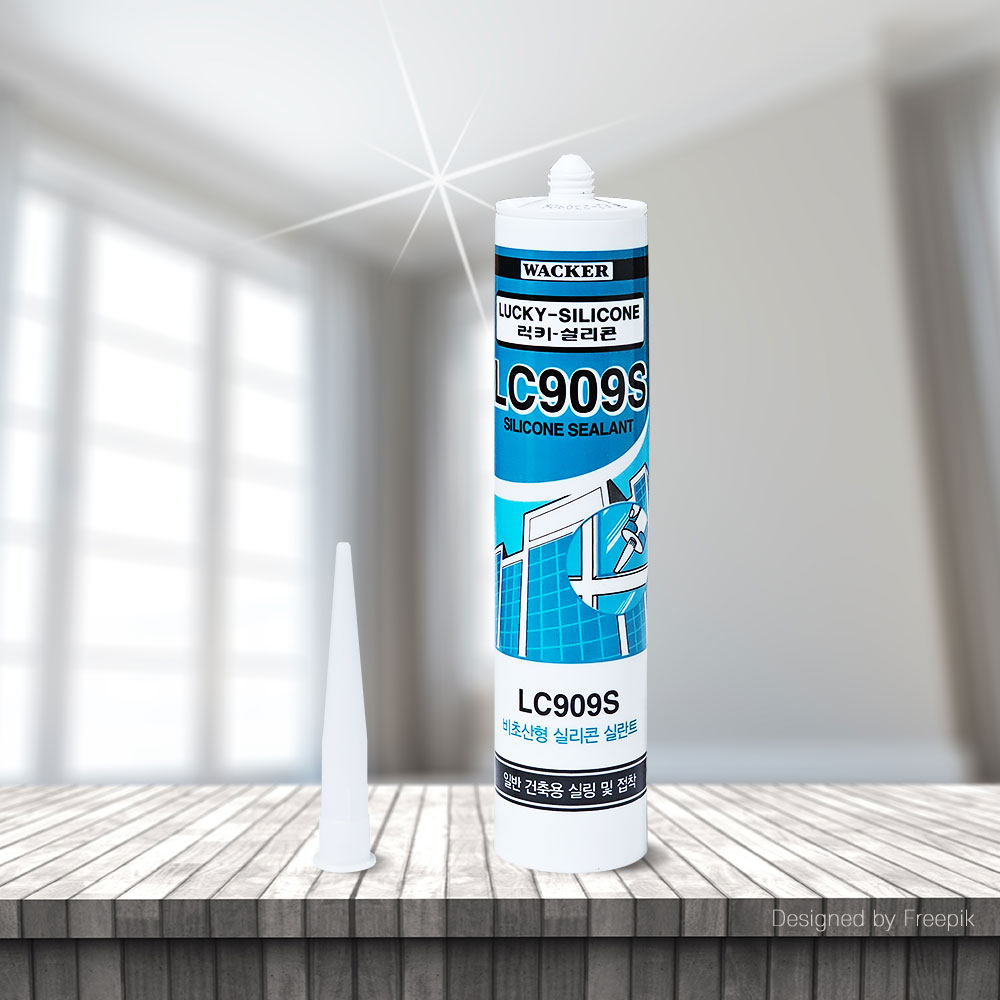 비앤티 비초산 실리콘 투명 270ml, 1개 1,600원