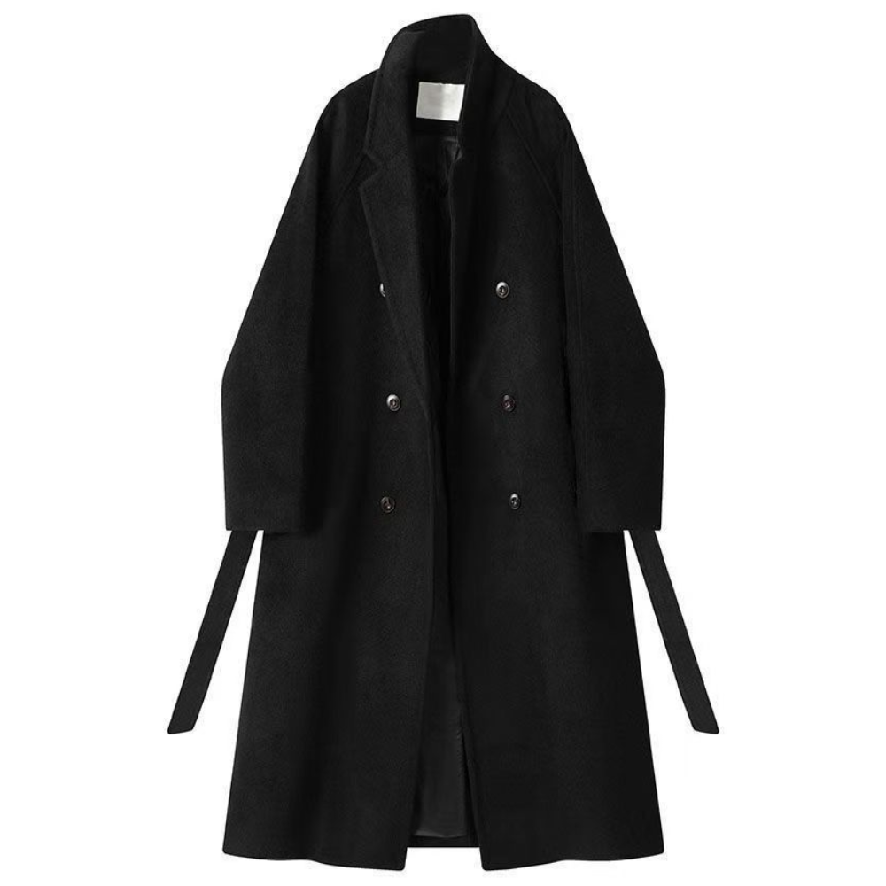 여성 모직 코트 빅사이즈 누빔안감 롱자켓 도톰한 롱코트 겨울 89,600원